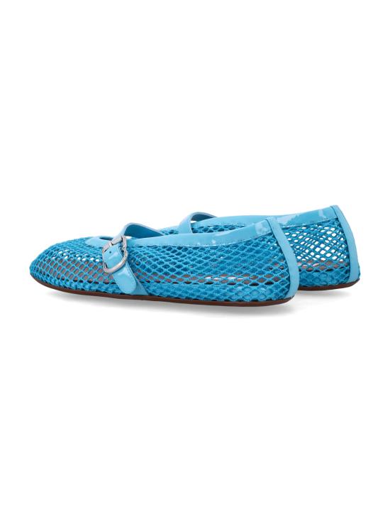 26SS 알라이아 피쉬넷 발레 플랫 AA3A029TK007 528 AMAZONITE - ALAIA