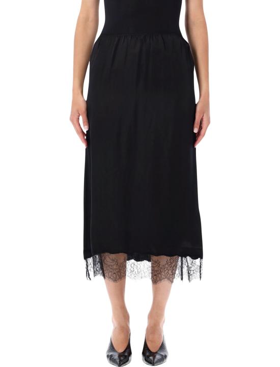26FW 애니빙 미디 스커트 A0412247BLK26 BLACK Nero