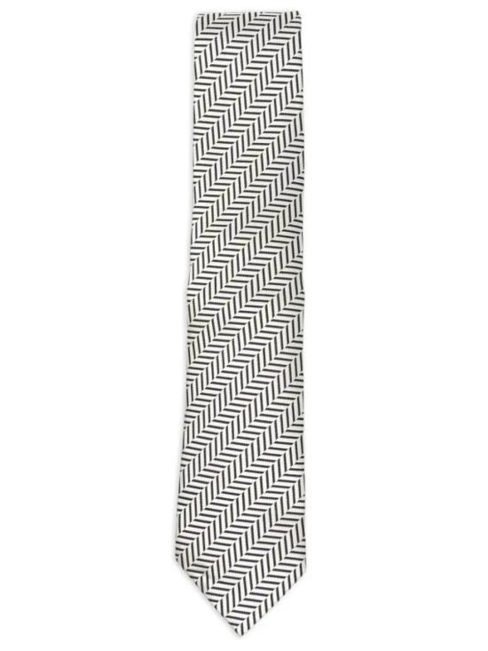 26FW 톰포드 넥타이 STE001 S0353 WAB WHITE