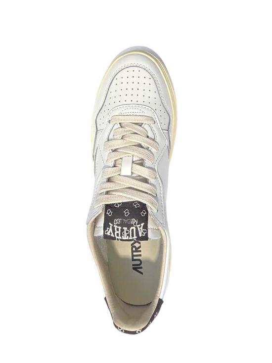 26FW 오트리 메달리스트 로우 스니커즈 AULMHJ04 LEA SUECOLLEG WHT LAVAGNA HJ04 - AUTRY