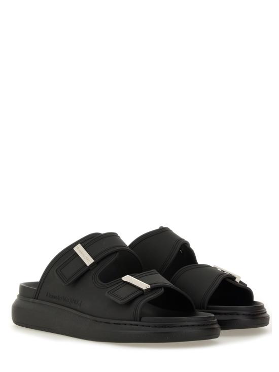 26FW 알렉산더 맥퀸 하이브리드 슬라이드 663563 W4Z511081 BLACK - ALEXANDER MCQUEEN