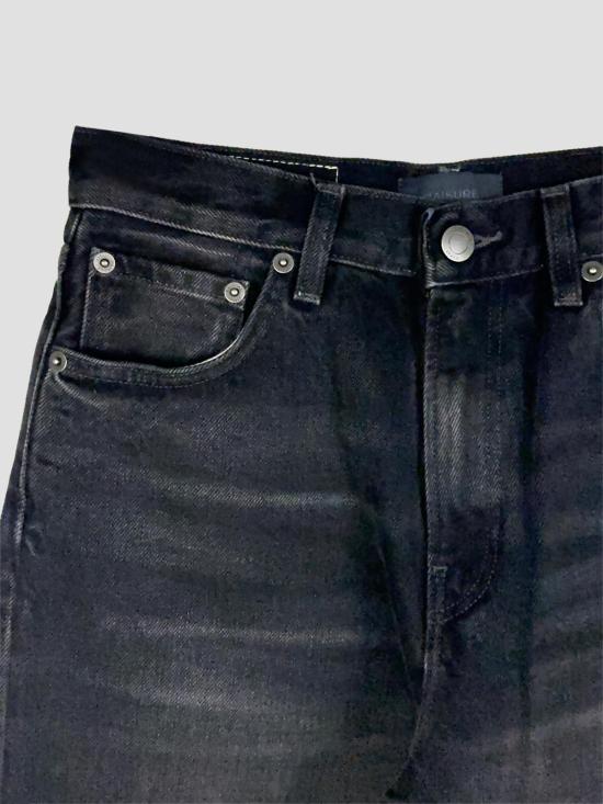 26FW 하이쿠레 데님 팬츠 HEW03185DF119L0938 L0938 VINTAGE BLACK - HAIKURE