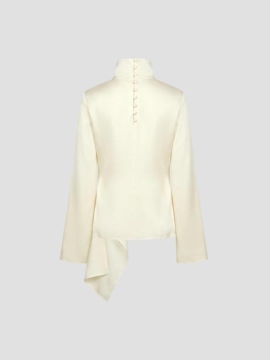 26FW 로에 블라우스 42020356 101 CREAM - ROHE