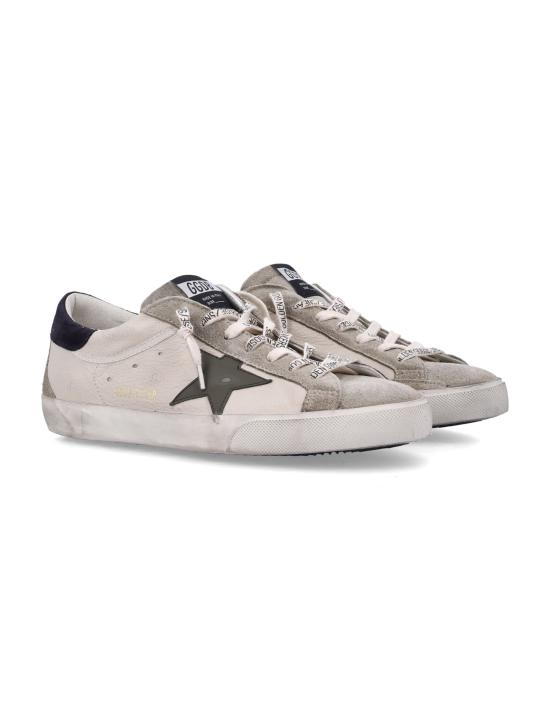 26FW 골든구스 스니커즈 GMF00102F008728 83408 CREAM OLIVE BLUE - GOLDEN GOOSE