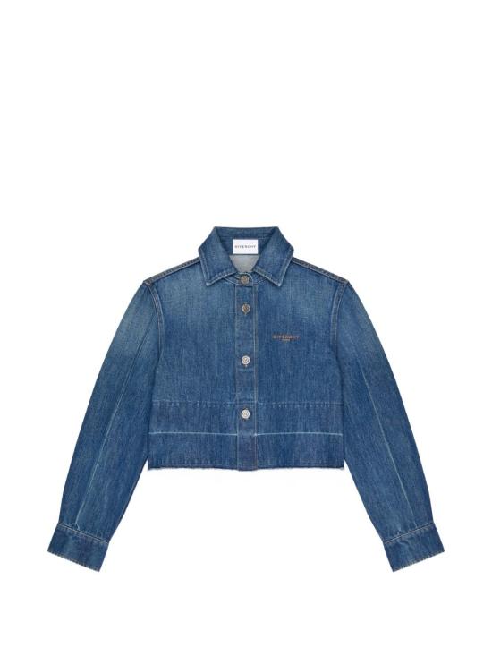 26FW 지방시 데님 셔츠 BW61N3517B 420 Blue
