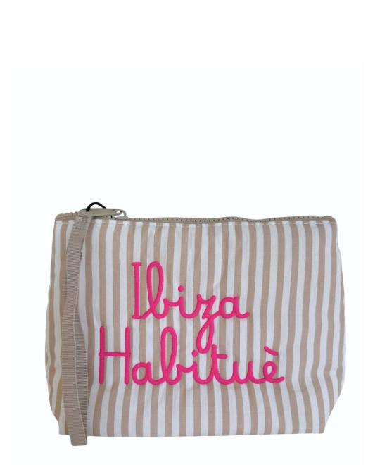 26SS 세인트바쓰 클러치/파우치 ALI0046 09348L STRIPES V IBIZA 11 EMB
