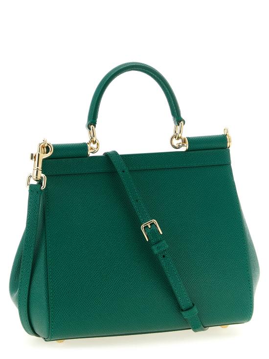 26FW 돌체앤가바나 미디움 시실리 핸드백 BB6003 B100187174 Green - DOLCE & GABBANA