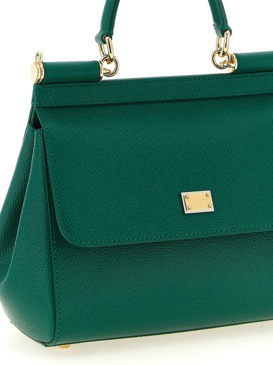 26FW 돌체앤가바나 미디움 시실리 핸드백 BB6003 B100187174 Green - DOLCE & GABBANA