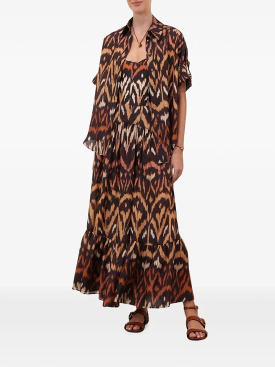 26FW 짐머만 롱 스커트 8467SSS261CHCLIKT Multicolor - ZIMMERMANN
