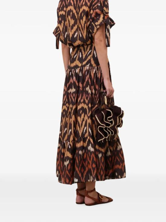 26FW 짐머만 롱 스커트 8467SSS261CHCLIKT Multicolor - ZIMMERMANN