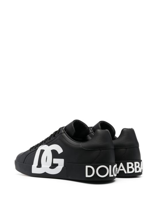 26FW 돌체앤가바나 DG 로고 카프스킨 나파 포르토피노 스니커즈 CS1772 AC3308B956 - DOLCE & GABBANA