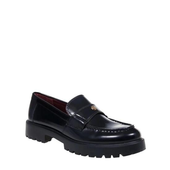 26FW 토리버치 러그 로퍼 163948 006 BLACK - TORY BURCH