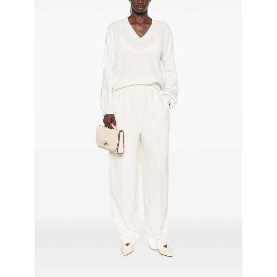 26FW 파비아나 필리피 스트레이트 팬츠 PAD216F336 M289 0145 WHITE - FABIANA FILIPPI