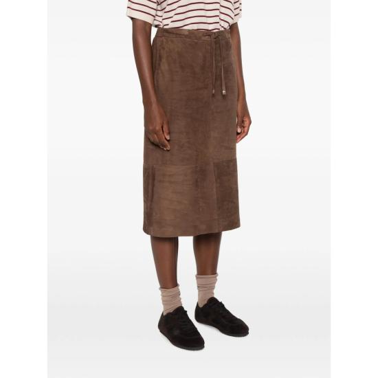 26FW 에스막스마라 롱 스커트 SMMGAZZA 006F 001 BROWN - 'S MAX MARA