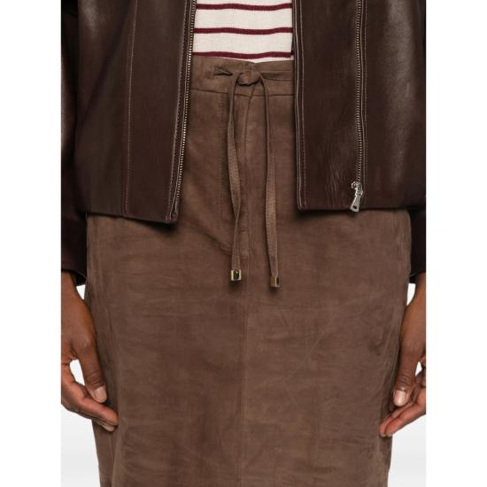 26FW 에스막스마라 롱 스커트 SMMGAZZA 006F 001 BROWN - 'S MAX MARA