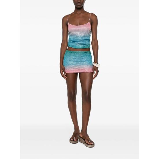 26FW 오세리 비치용품 LPKS250 PRINTED LU CANDY BLUE RED - OSÉREE