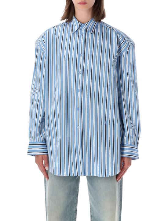 26SS 더프랭키샵 셔츠 CHFS22086836 BLUE MULTI BLUE MULTI STRIPES