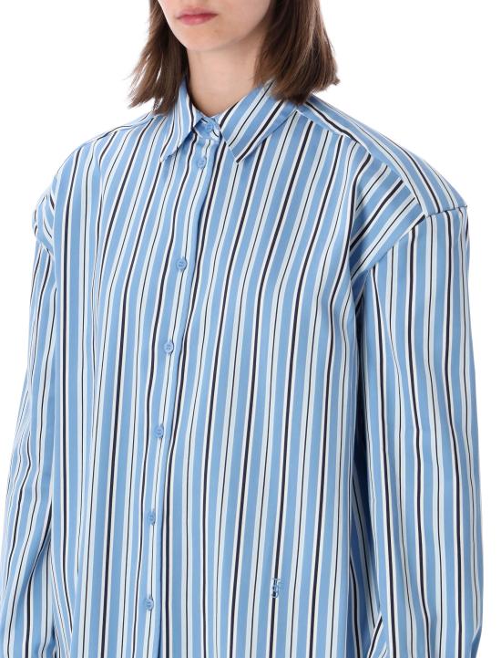 26SS 더프랭키샵 셔츠 CHFS22086836 BLUE MULTI BLUE MULTI STRIPES - THE FRANKIE SHOP