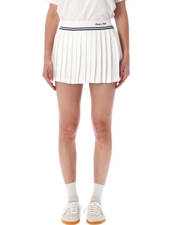 26SS 스포티앤리치 숏 스커트 SK01275326WH37 3911 ECRU NAVY
