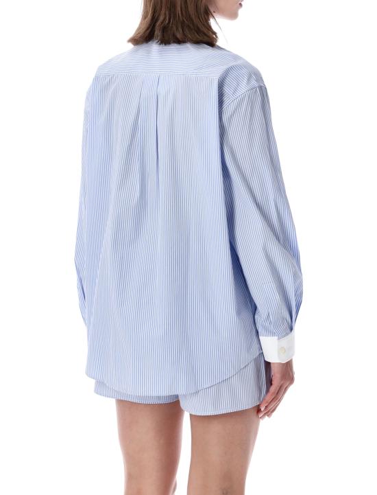26SS 스포티앤리치 셔츠 SI019710302ST02 3896 Blu - SPORTY & RICH