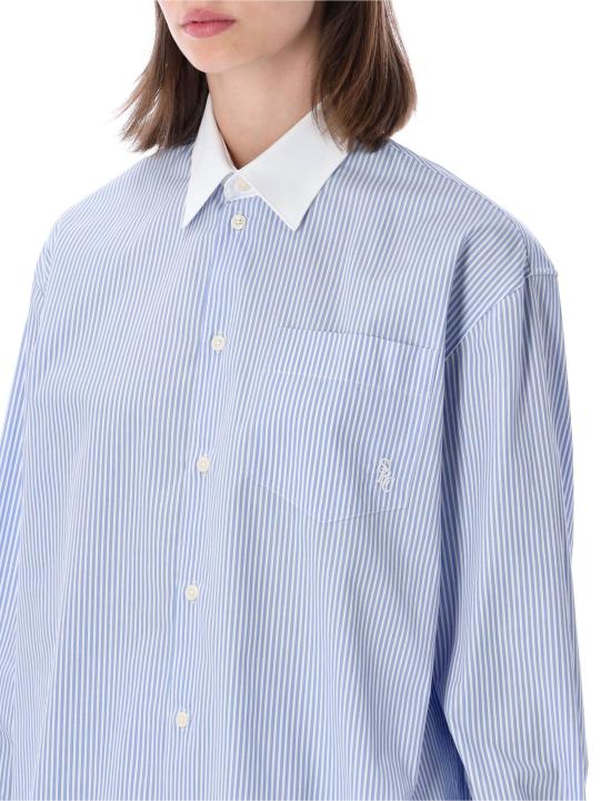 26SS 스포티앤리치 셔츠 SI019710302ST02 3896 Blu - SPORTY & RICH