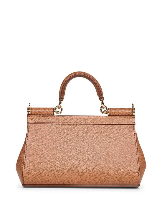 26FW 돌체앤가바나 SICILY 시실리 스몰 핸드백 BB7116B1001 8M417 Marrone - DOLCE & GABBANA
