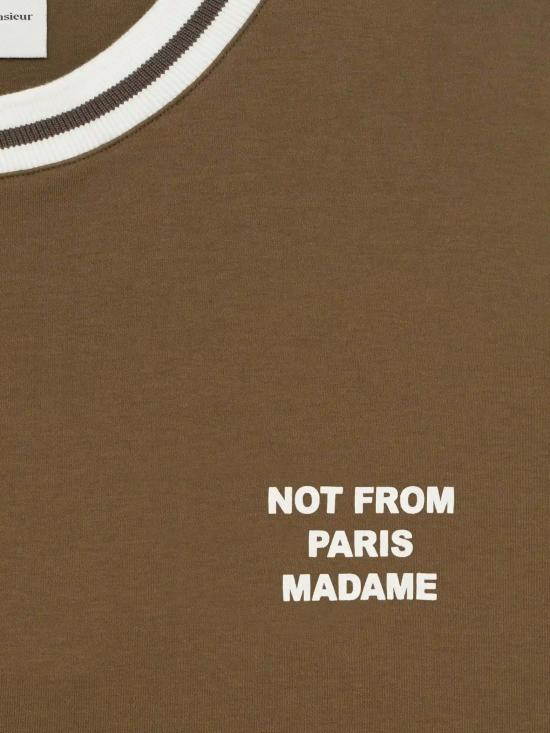 26FW 드롤드무슈 반팔 티셔츠 LTS189CO002 KK Verde - DROLE DE MONSIEUR