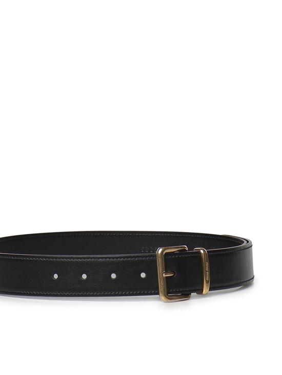 26FW 미우미우 벨트 5CC536 2AIXF0002 BLACK - MIU MIU