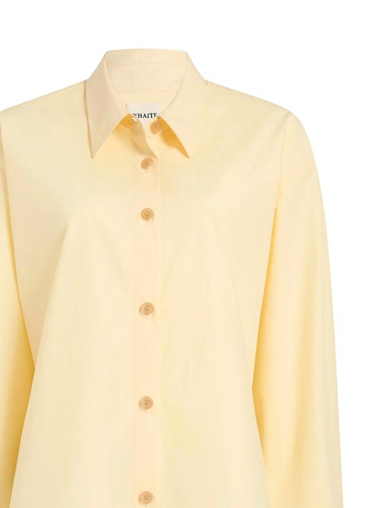 26SS 케이트 셔츠 2430195 615 PALE YELLOW - KHAITE