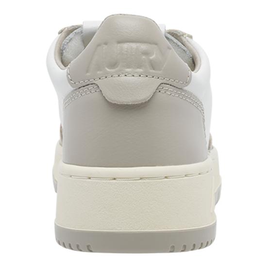 26FW 오트리 메달리스트 로우 레더 스니커즈 AULW WB67 White - AUTRY