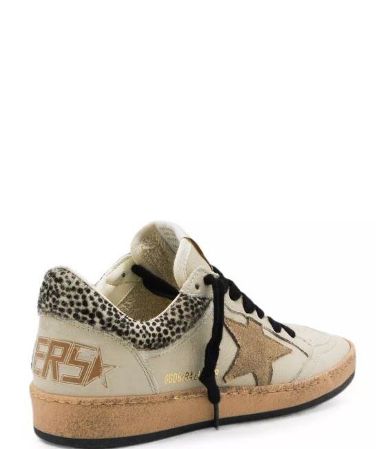  골든구스 스니커즈 GWF01105 F00870012521 Cream black - GOLDEN GOOSE