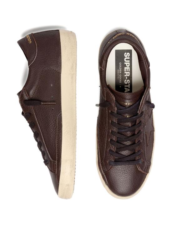 26FW 골든구스 슈퍼스타 스니커즈 GMF00101 F00888755381 Dark brown - GOLDEN GOOSE