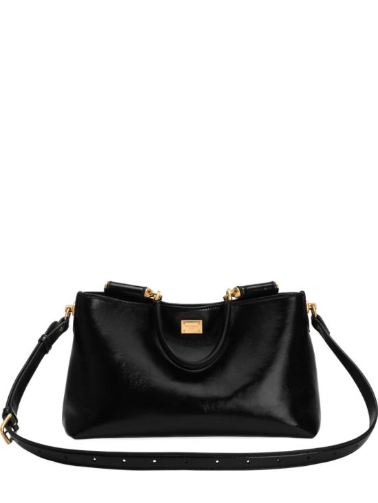  돌체앤가바나 Medium Vittoria calfskin 핸드백 BB7896 AZ00080999 Nero