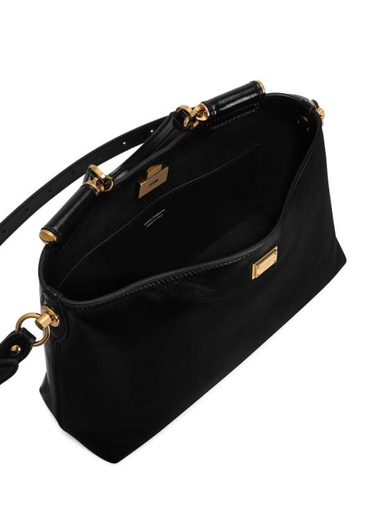  돌체앤가바나 Medium Vittoria calfskin 핸드백 BB7896 AZ00080999 Nero - DOLCE & GABBANA