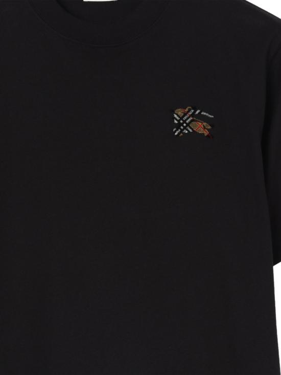  버버리 반팔 티셔츠 8127949 A1189 Black - BURBERRY