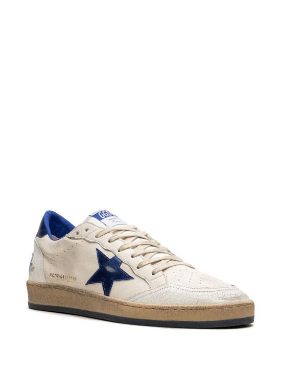  골든구스 볼스타 블루 스타 스니커즈 GMF00117 F00219810327 White bluette - GOLDEN GOOSE