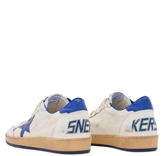  골든구스 볼스타 블루 스타 스니커즈 GMF00117 F00219810327 White bluette - GOLDEN GOOSE