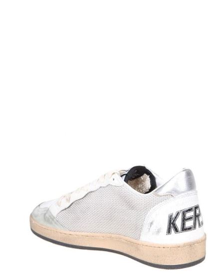  골든구스 볼스타 스니커즈 GMF00117 F00321581780 Silver black white - GOLDEN GOOSE