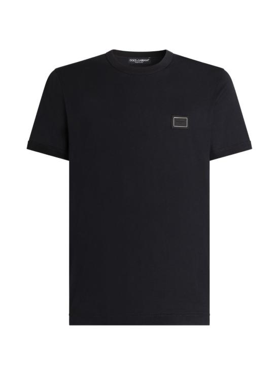 26FW 돌체앤가바나 반팔 티셔츠 G8PV1T G7Q1QB0665 Blu - DOLCE & GABBANA