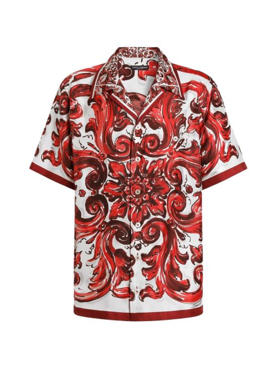 26FW 돌체앤가바나 반팔 셔츠 G5JH9T HI133ID5DQ - DOLCE & GABBANA
