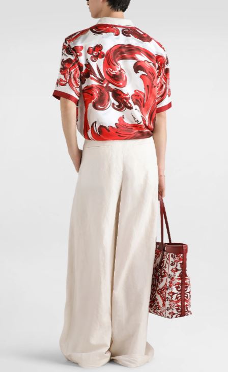 26FW 돌체앤가바나 반팔 셔츠 G5JH9T HI133ID5DQ - DOLCE & GABBANA