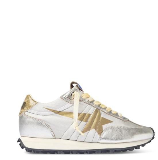  골든구스 마라톤 스니커즈 GWF00683 F00549070138 Silver gold