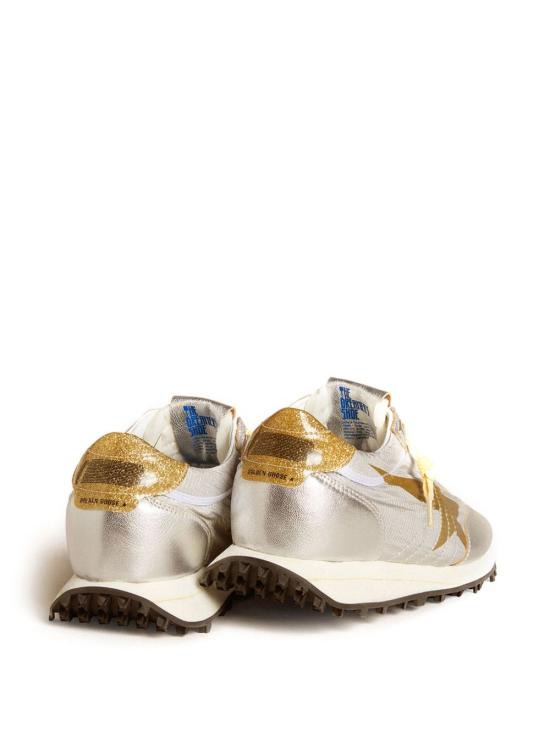  골든구스 마라톤 스니커즈 GWF00683 F00549070138 Silver gold - GOLDEN GOOSE