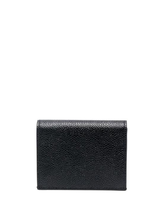  톰브라운 페블 그레인 더블 카드 홀더 MAW021L 00198001 BLACK - THOM BROWNE