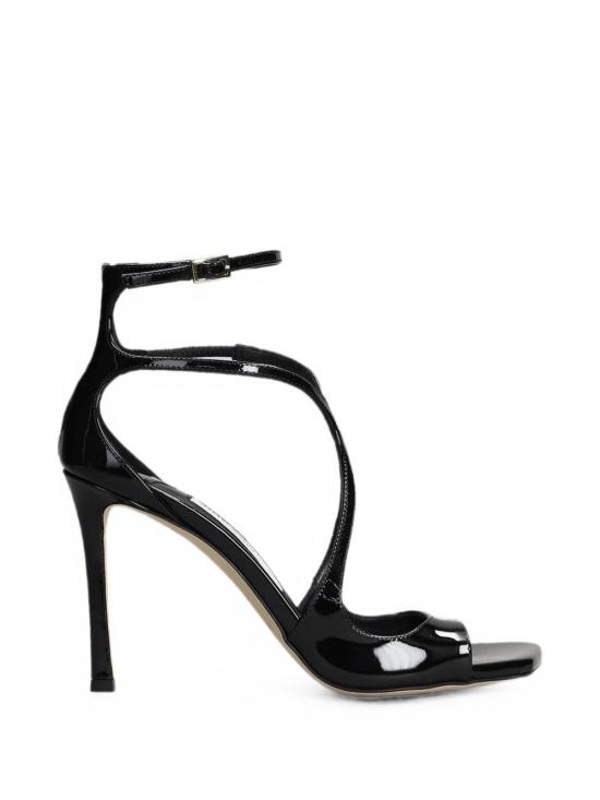 26FW 지미추 샌들 AZIA95PAT BLACK