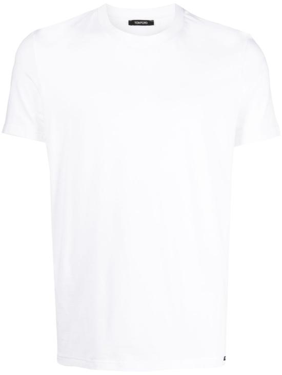  톰포드 반팔 티셔츠 T4M081410 100 White - TOMFORD
