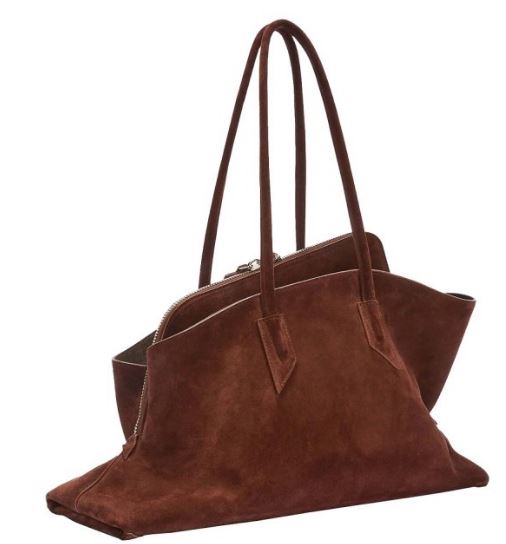26FW 디 아티코 라 파세지아타 미디엄 탑 핸들 백 250WAH00054 LBT007AA850 Light chocolate - THE ATTICO