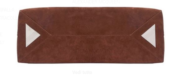 26FW 디 아티코 라 파세지아타 미디엄 탑 핸들 백 250WAH00054 LBT007AA850 Light chocolate - THE ATTICO