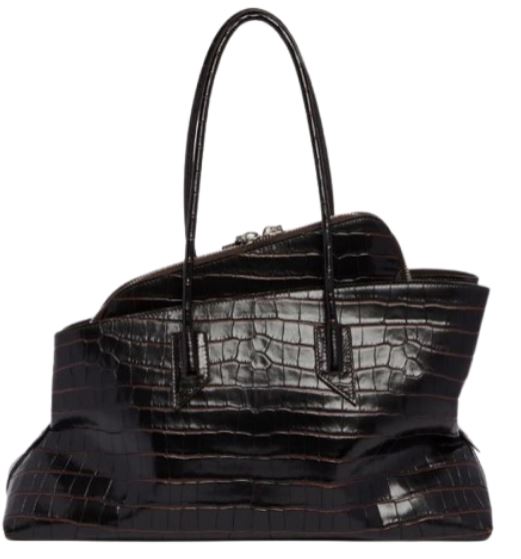 26FW 디 아티코 라 파세지아타 미디엄 탑 핸들 백 250WAH00054 LBT021PR207 Coffee - THE ATTICO