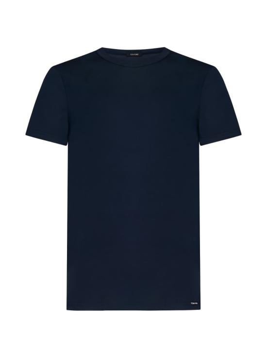  톰포드 코튼 크루넥 언더웨어 티셔츠 T4M081040 412 Navy - TOMFORD